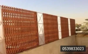 سواتر خشبية